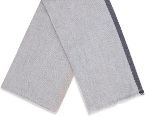 Gray Cashmere Scarf