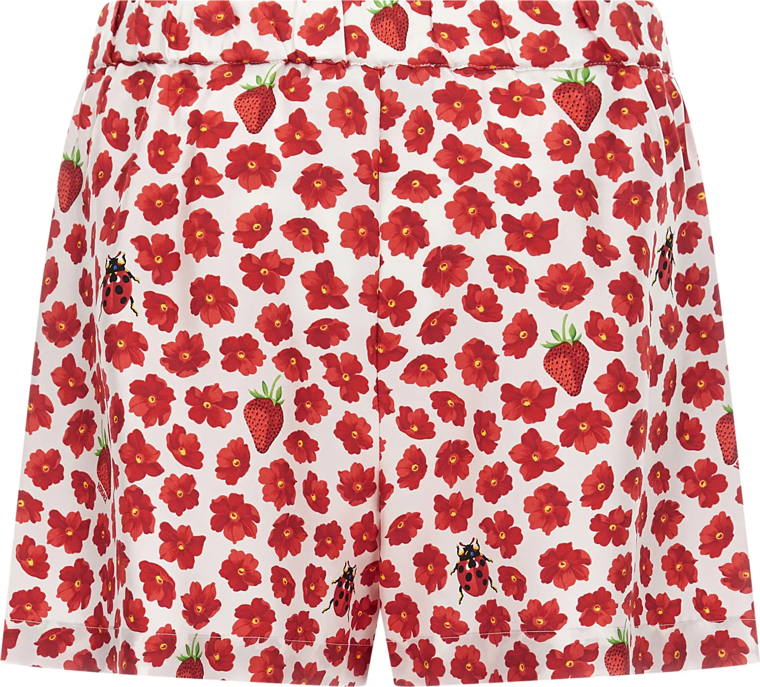 Bermuda Shorts Versace Strawberry Garden