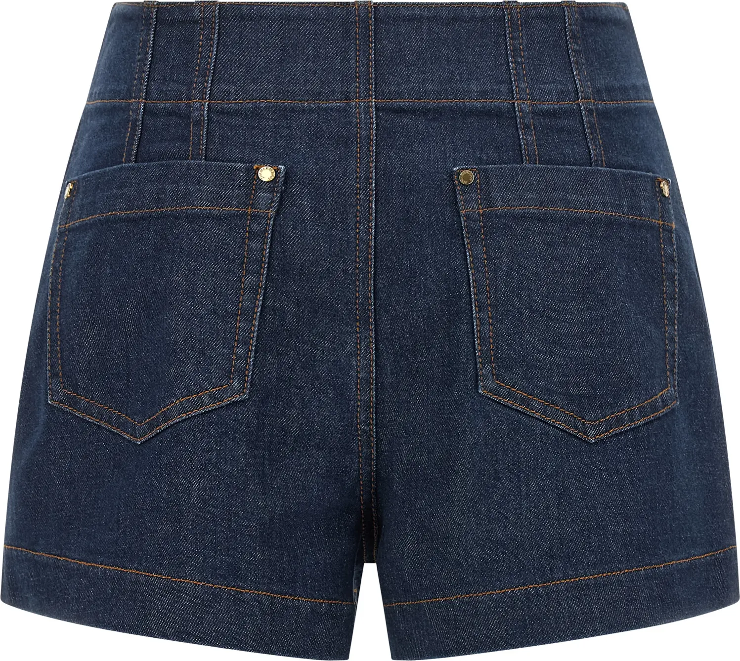 Zimmermann Shortlari Moviy Paxta Bermuda Shimano