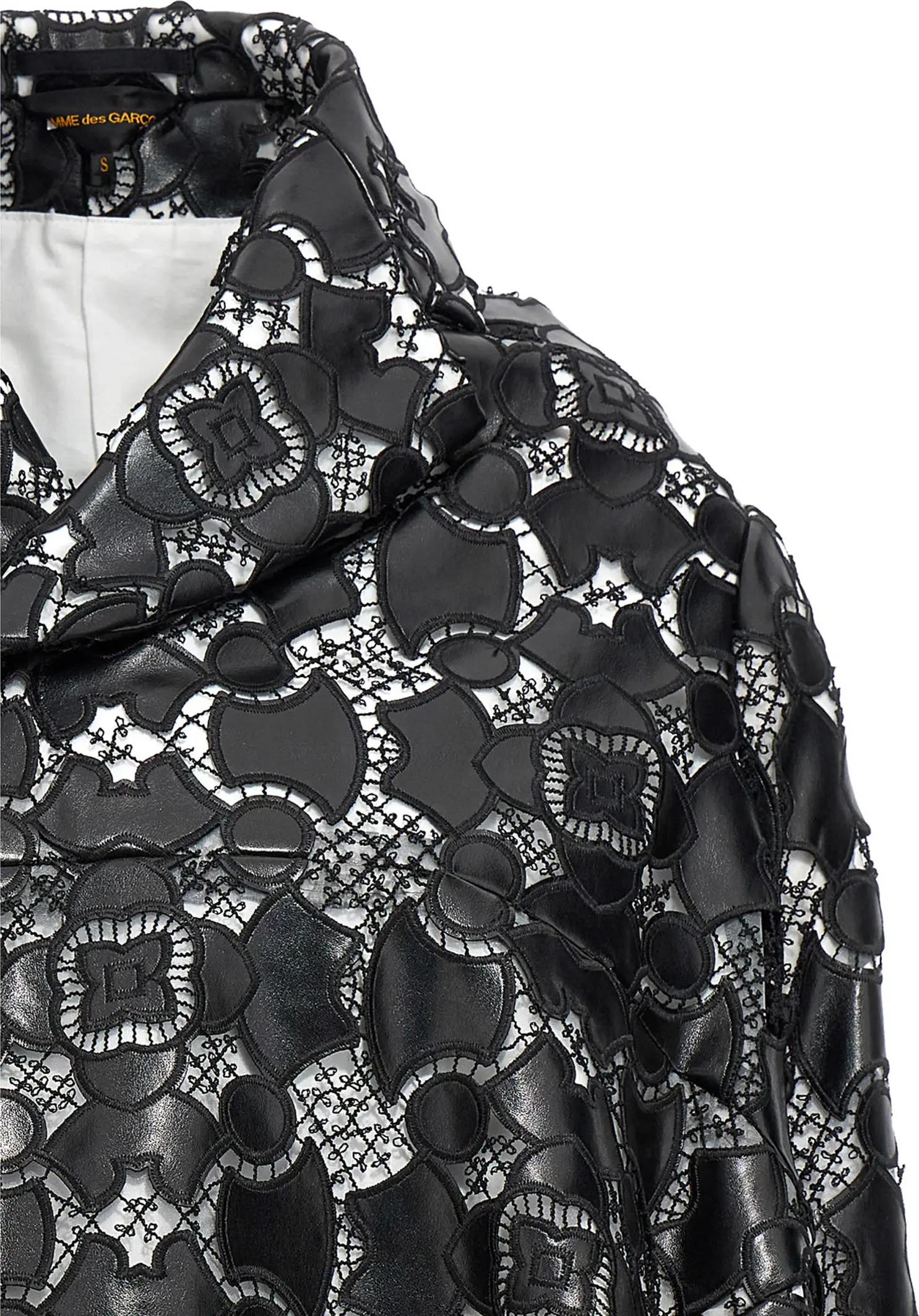 Comme Des Garcons dan polietilenTeri Ko'ylagi