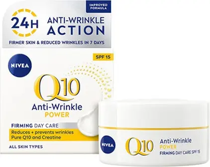 Day Cream Nivea Anti-wrinkle Q10 Plus SPF 15