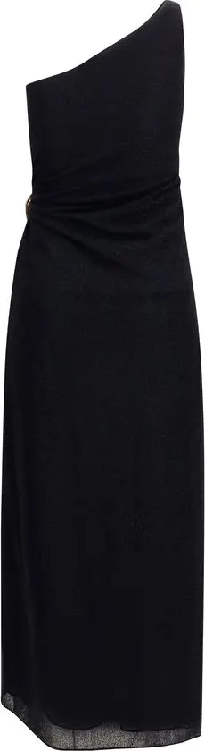 Cocktail Dress Oséree Black Polyamide