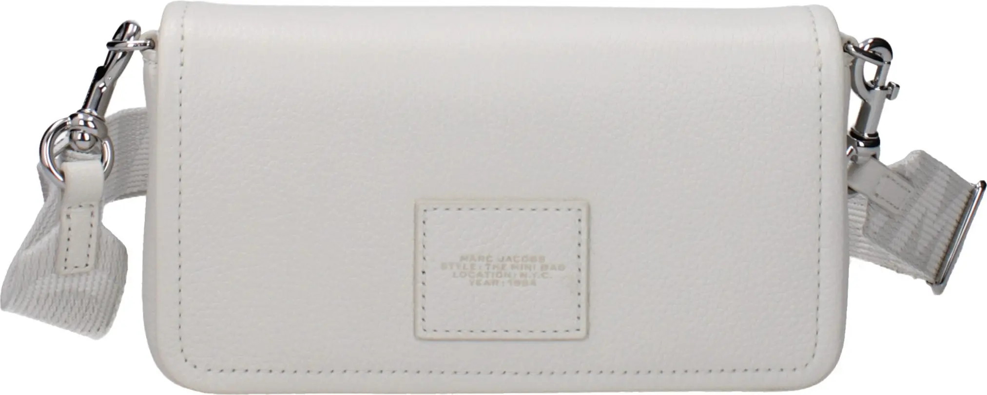 White Leather Crossbody Bag The Marc Jacobs