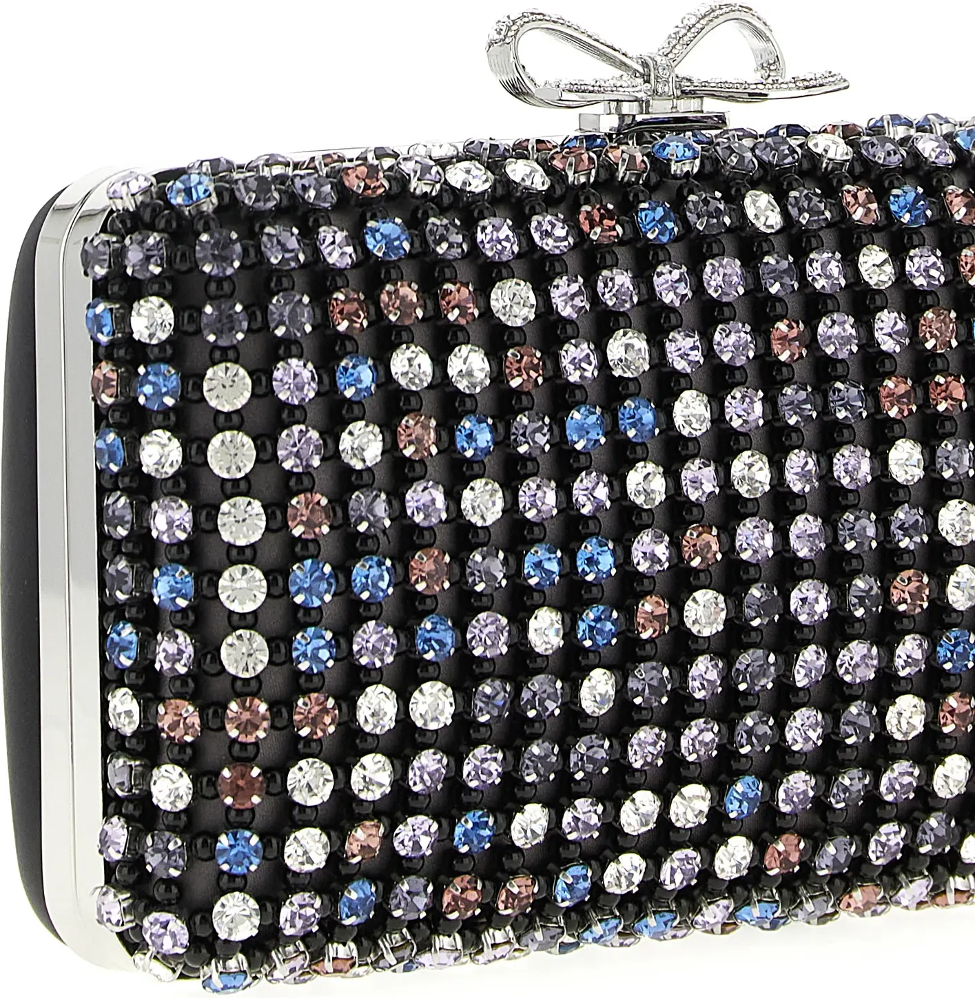 Клатч Self-Portrait Crystal Chainmail