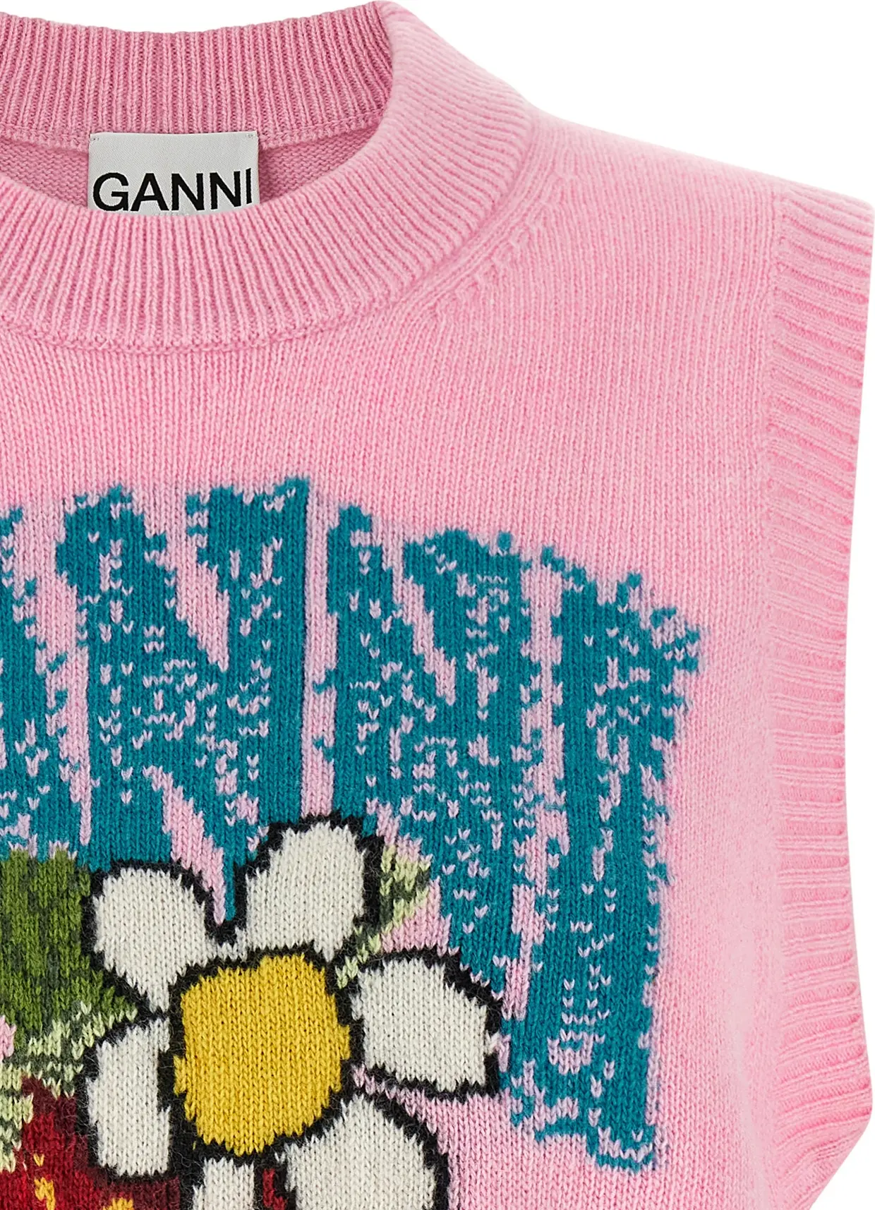 Безрукавный свитер GANNI