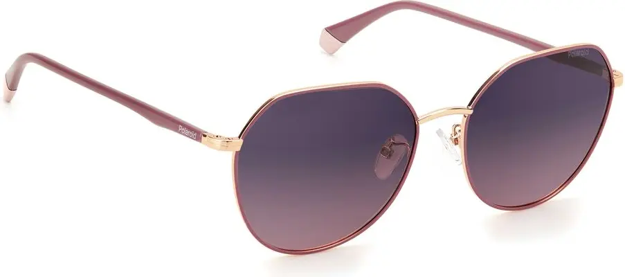 Polaroid Rose Gold Metal Quyosh ko'zoynagi