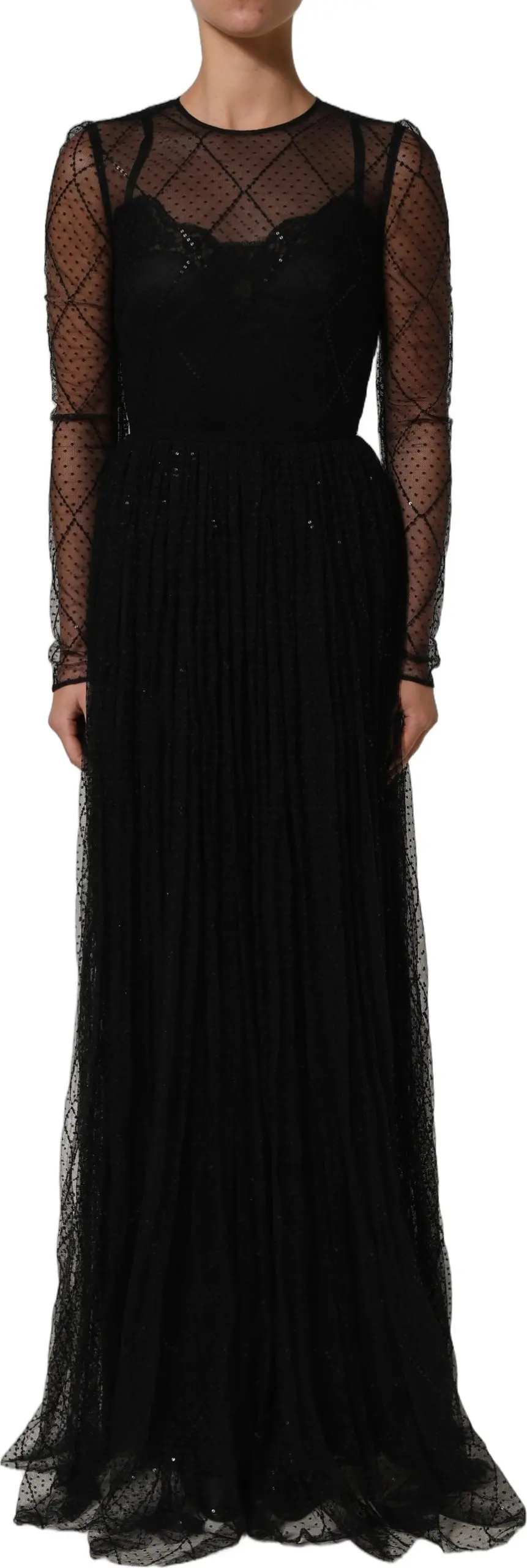 Maxi Gown Dress Dolce & Gabbana