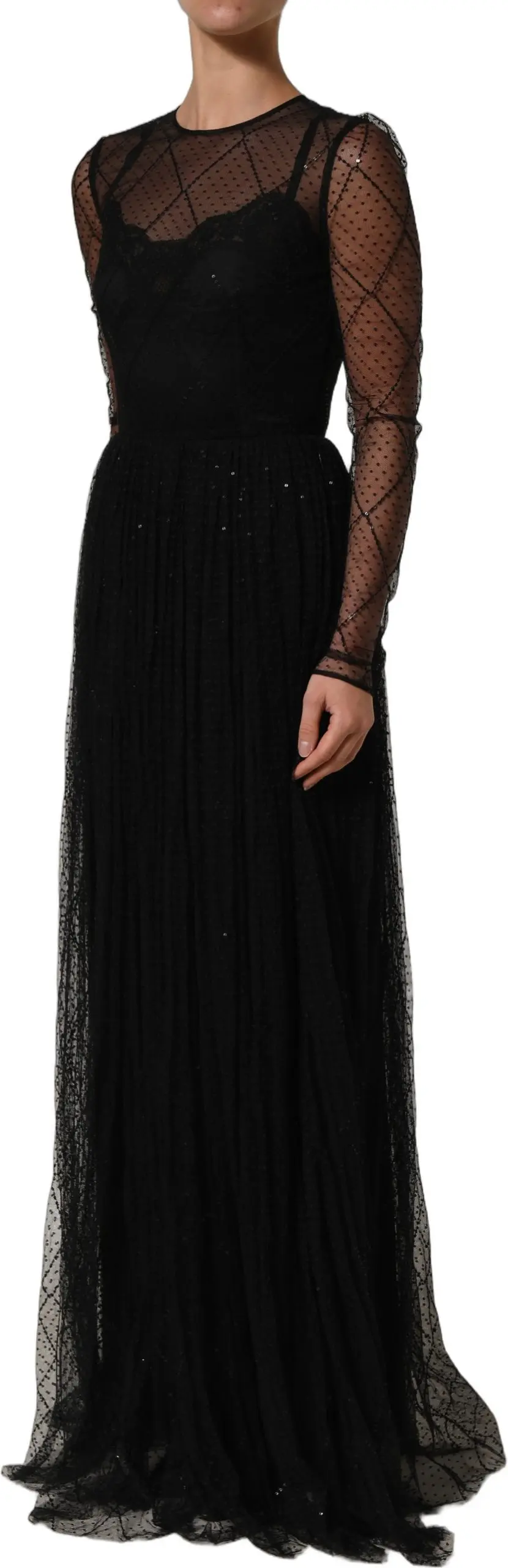 Maxi Gown Dress Dolce & Gabbana