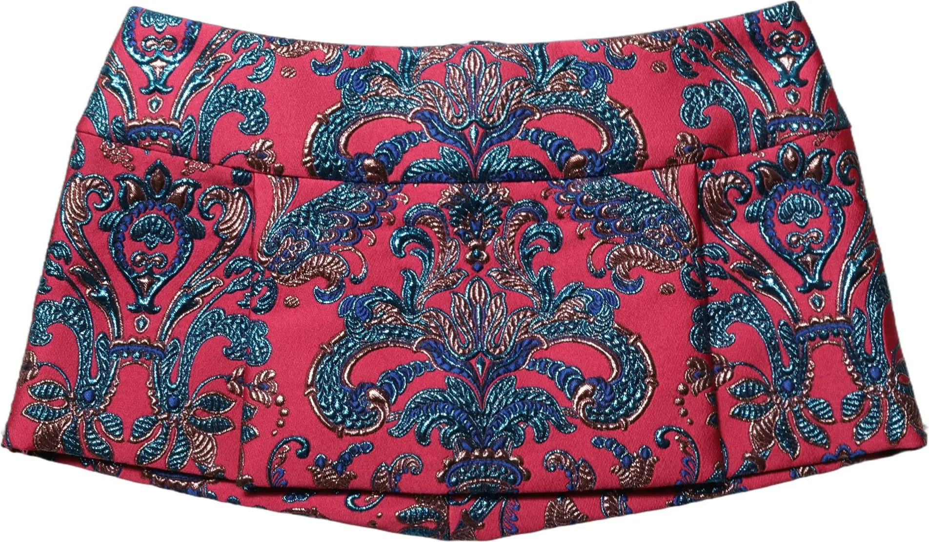 Мини-юбка Dolce & Gabbana с цветочным жаккардовым узором