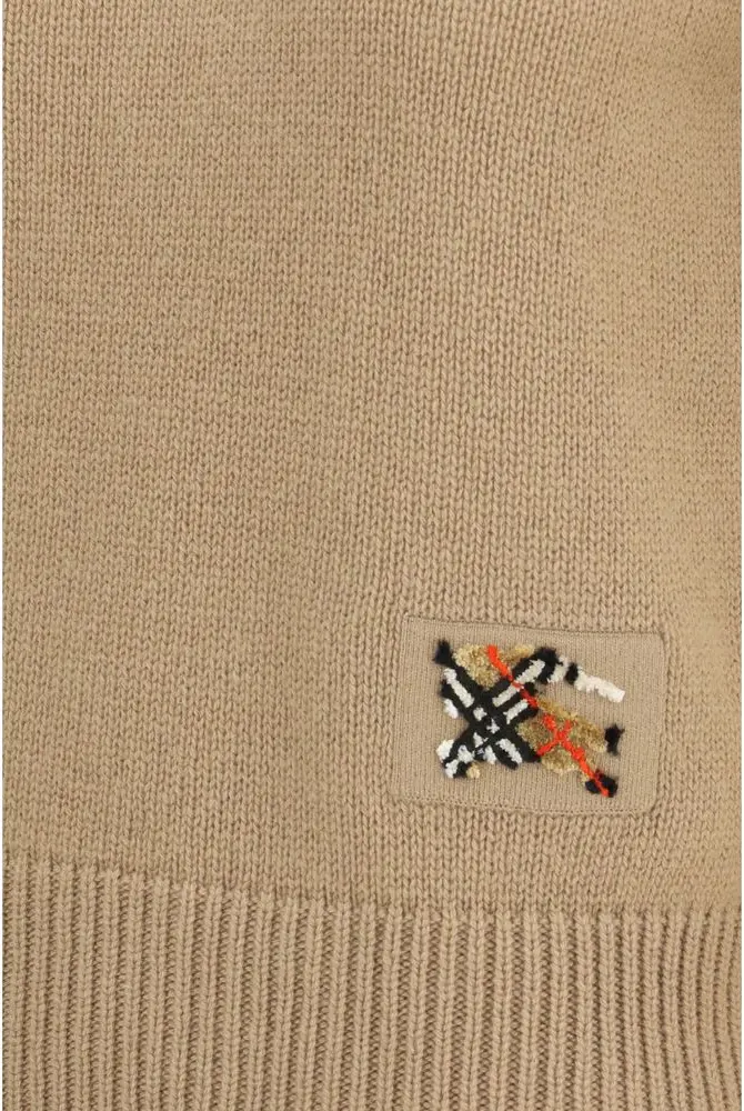 Sweater Burberry Beige Cashmere