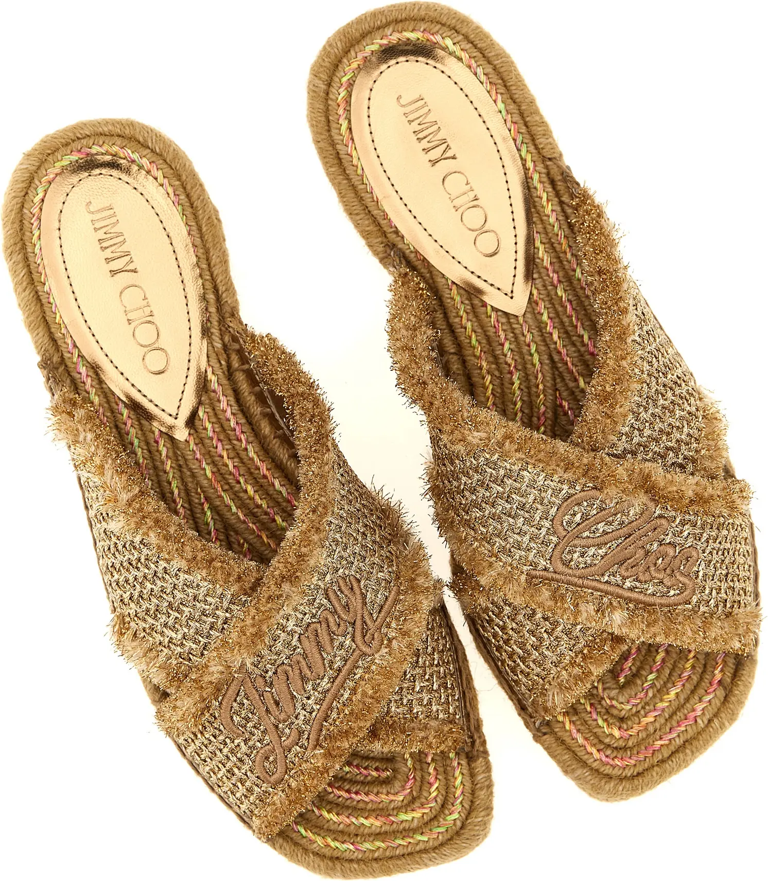 Textile Slides Jimmy Choo Eyewear