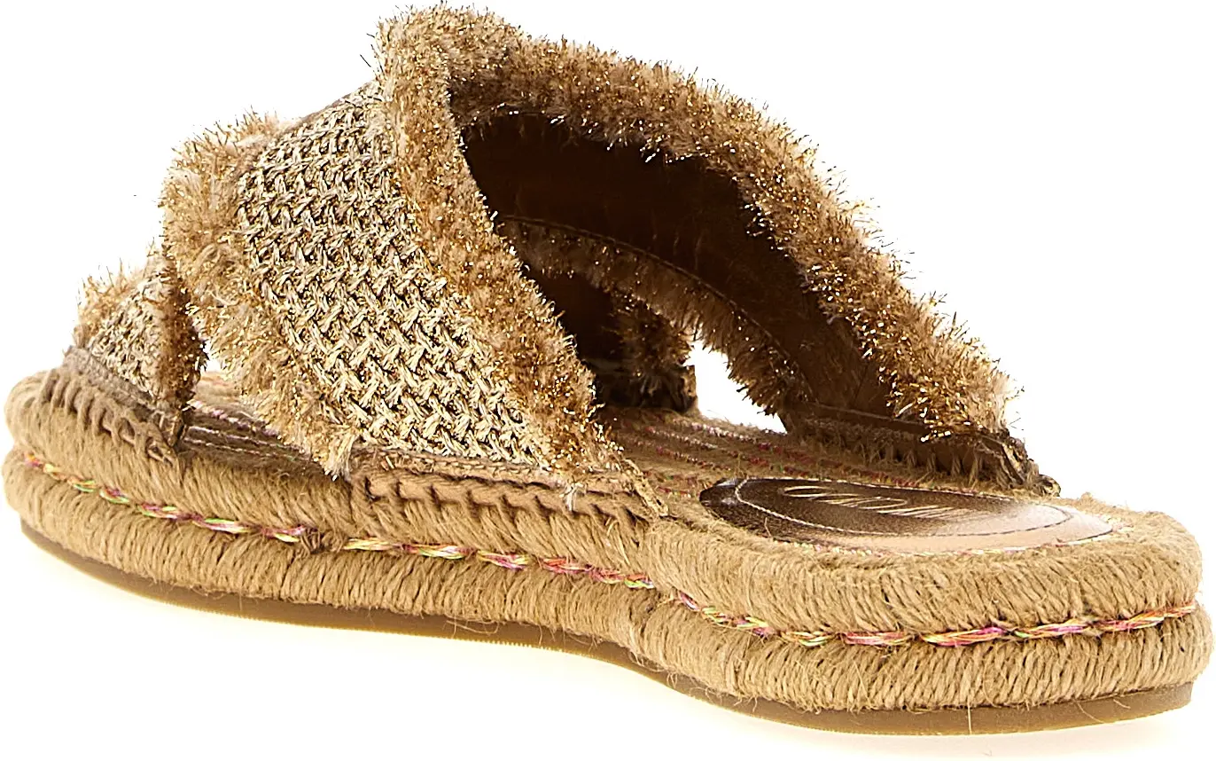 Textile Slides Jimmy Choo Eyewear