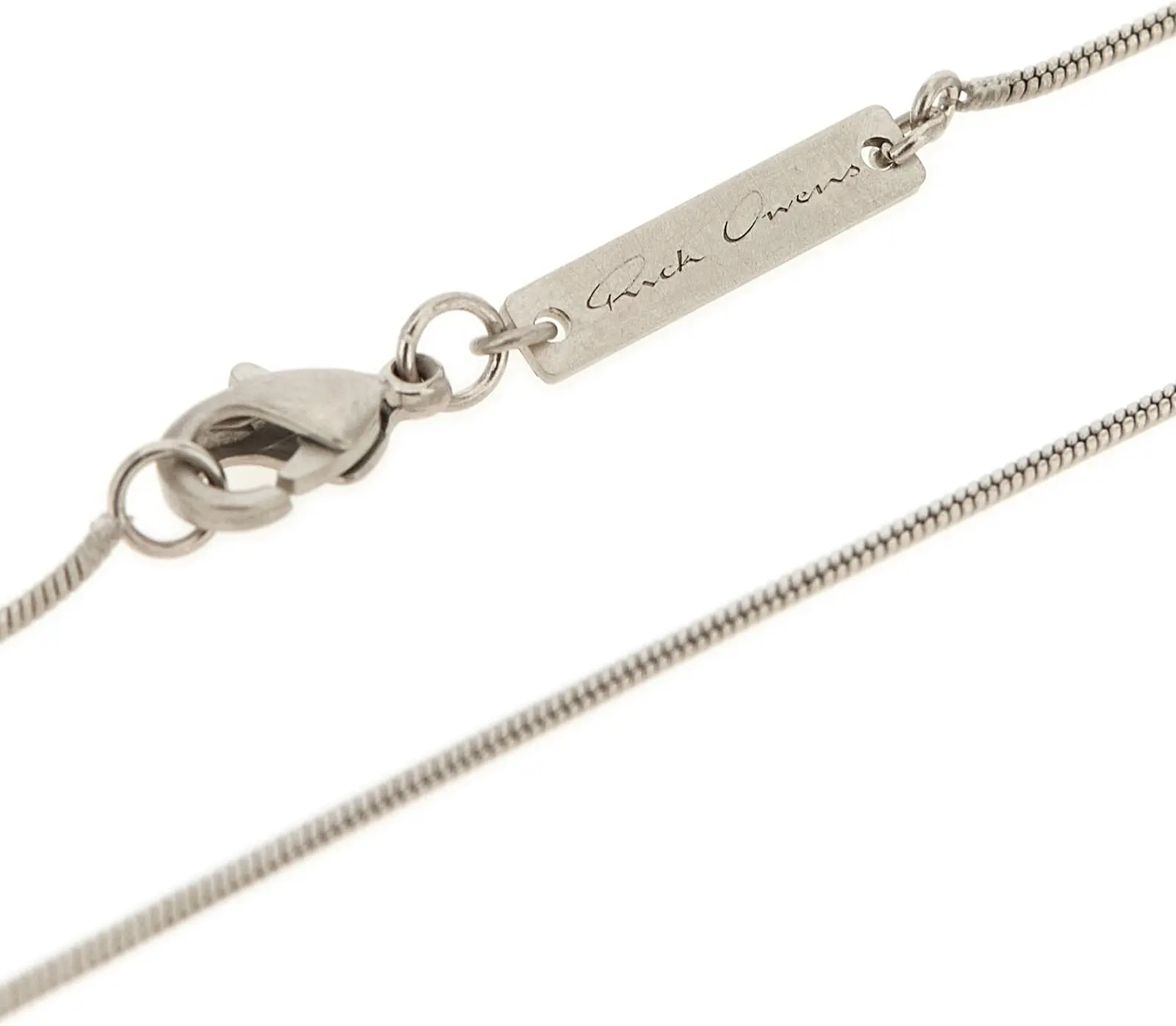 Rick Owens kumush rangli jez marjon