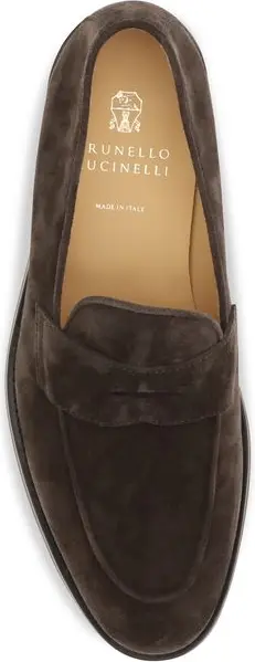 Loafers Brown Calf Leather Bos Taurus