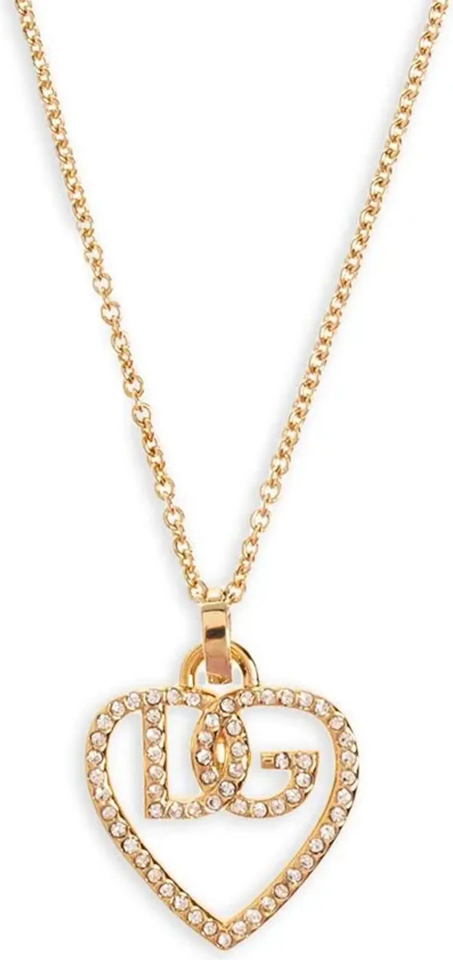 Gold Brass Necklace Dolce & Gabbana
