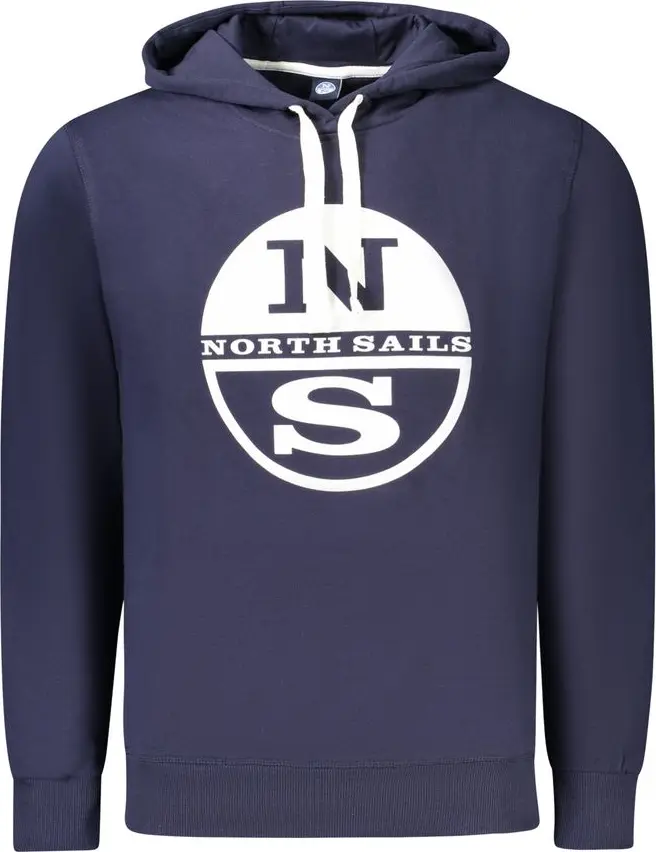 Blue Cotton Hoodie North Sails