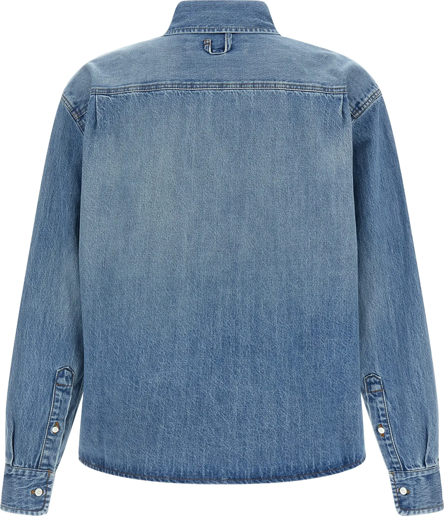 Blue Cotton Blouse Jacquemus