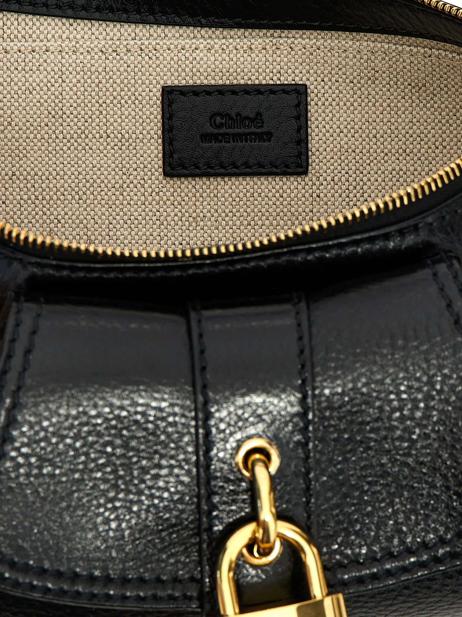Shoulder Bag Chloe Black Calfskin