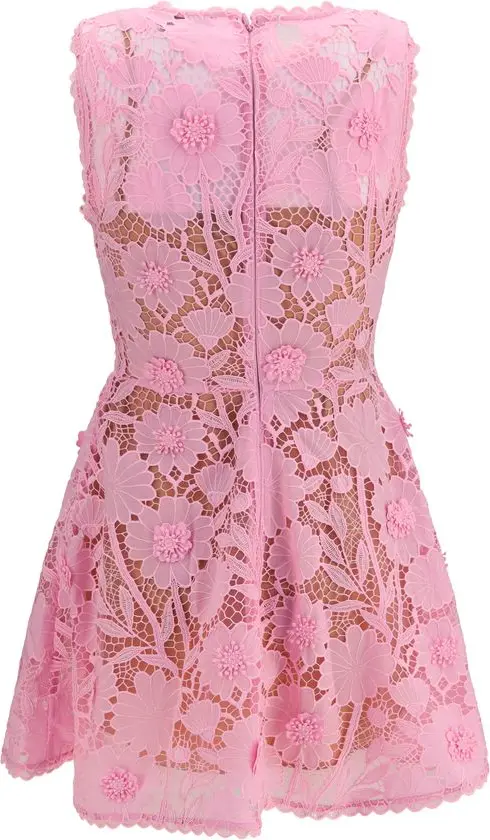 Коктейльное платье Self-Portrait Multicolor Polyester