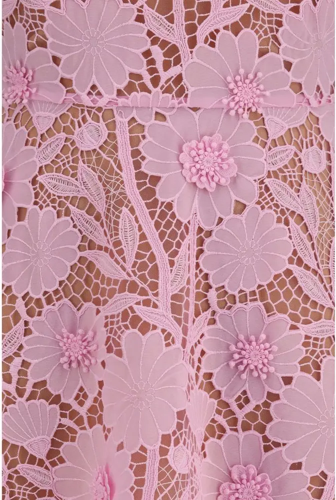 Коктейльное платье Self-Portrait Multicolor Polyester