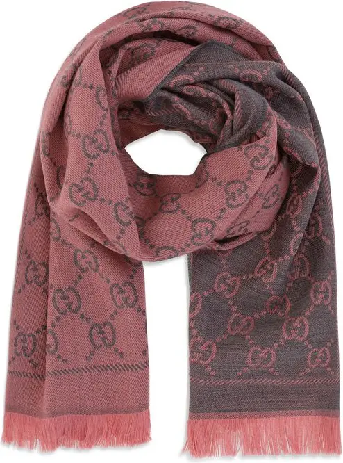 Шарф Gucci из разноцветной шерсти