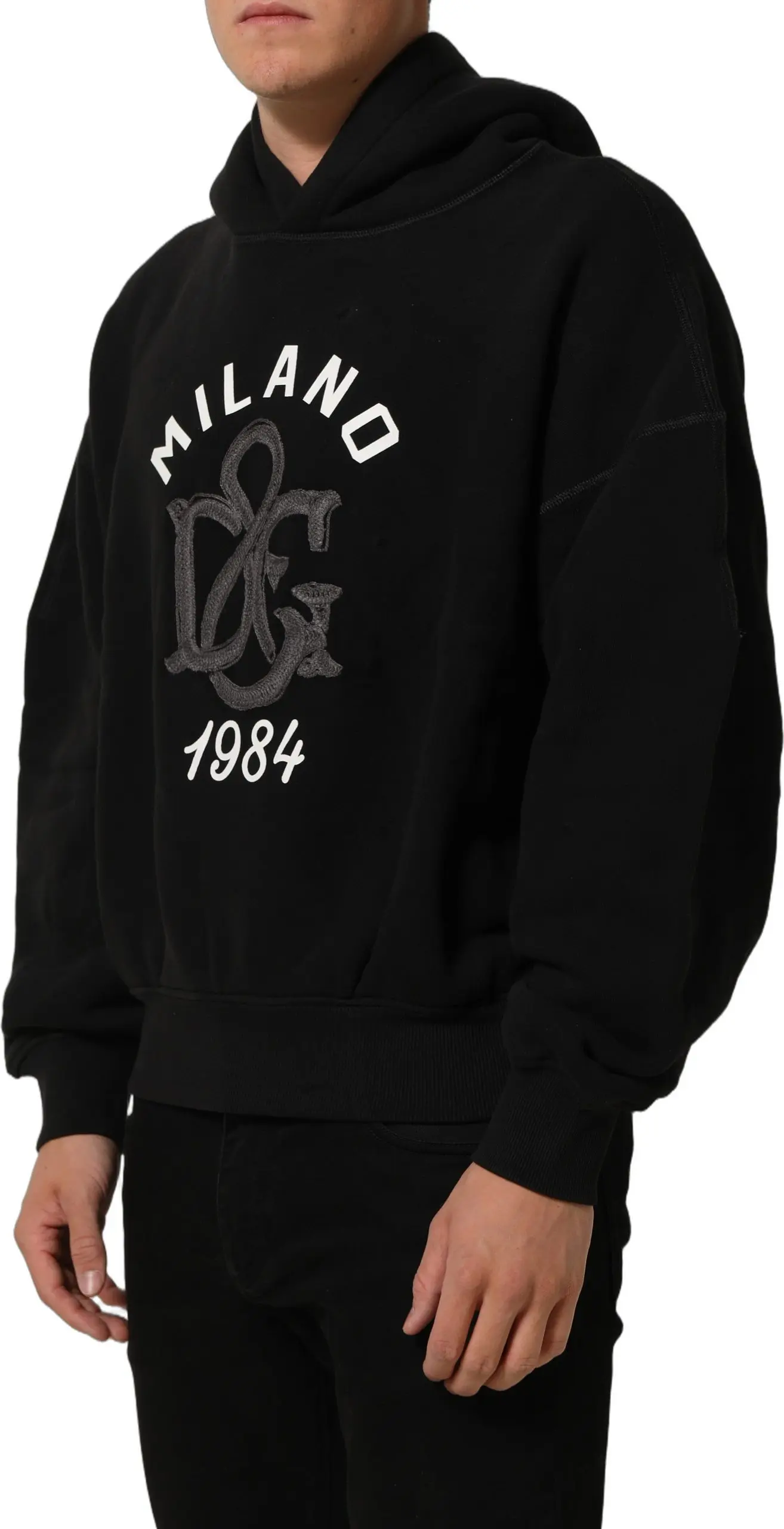 Hoodie Sweater Dolce & Gabbana Milano1984 Print