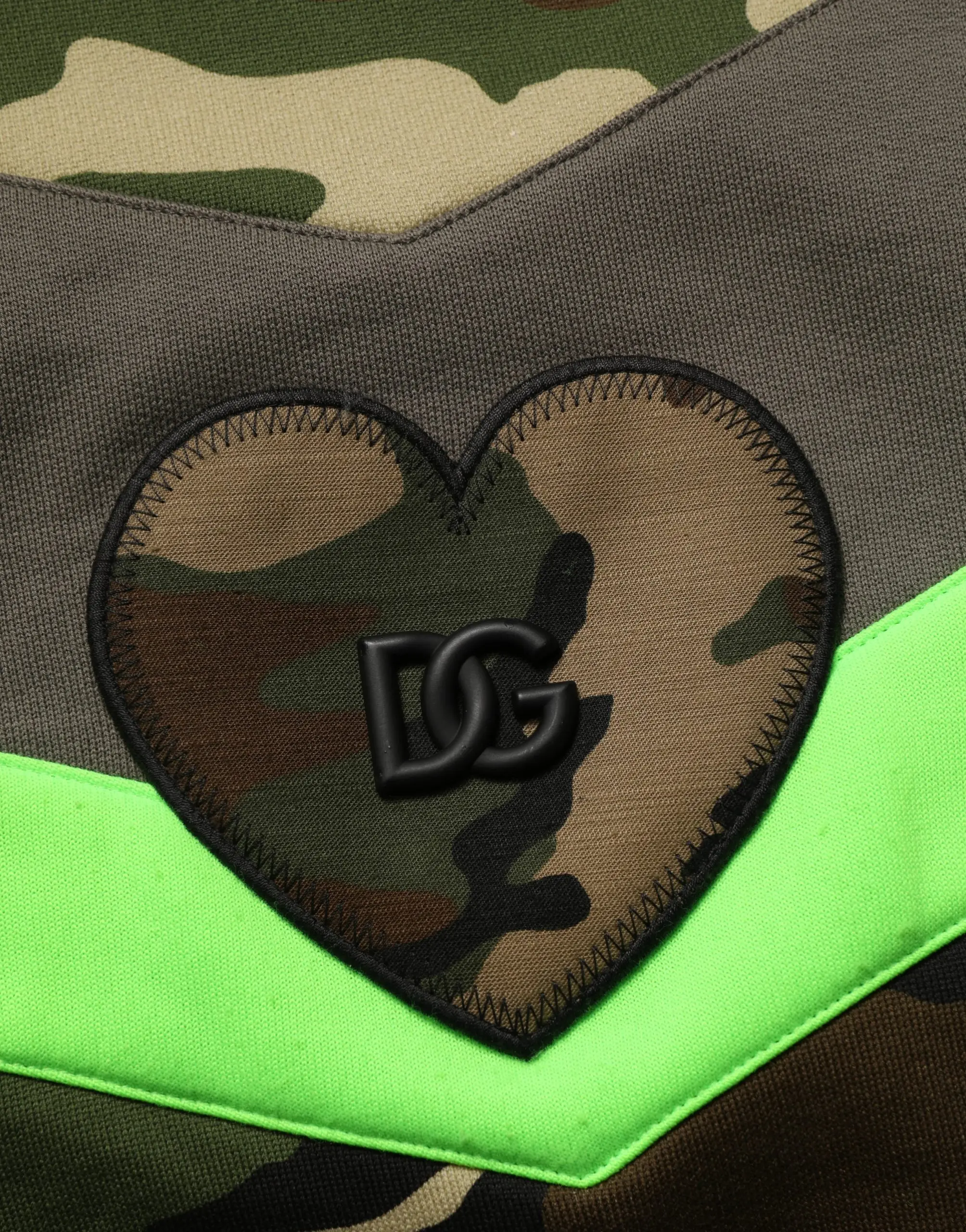 Dolce & Gabbana Multicolor Camouflage Sweatshirt