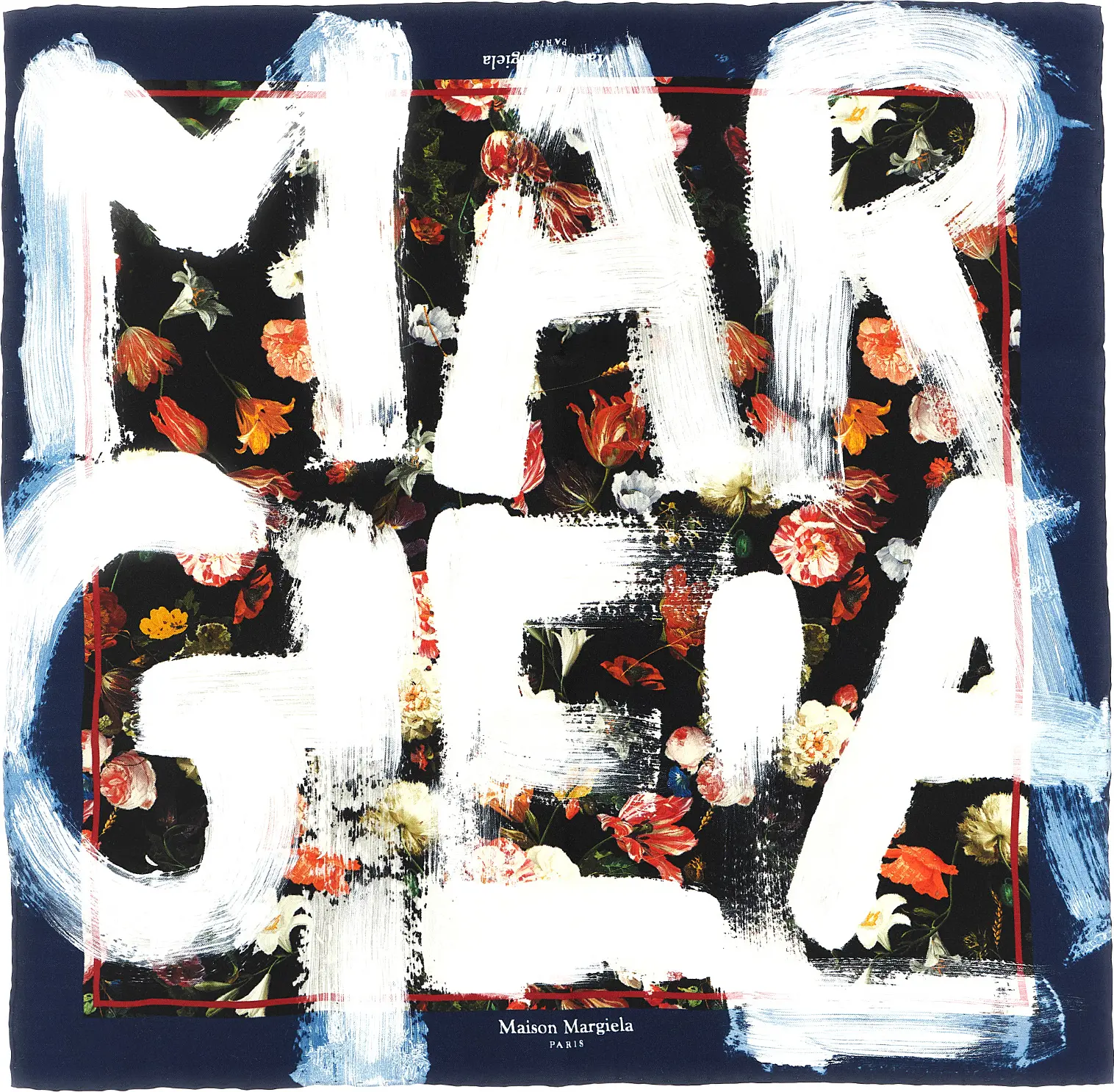 Шелковый платок Maison Margiela