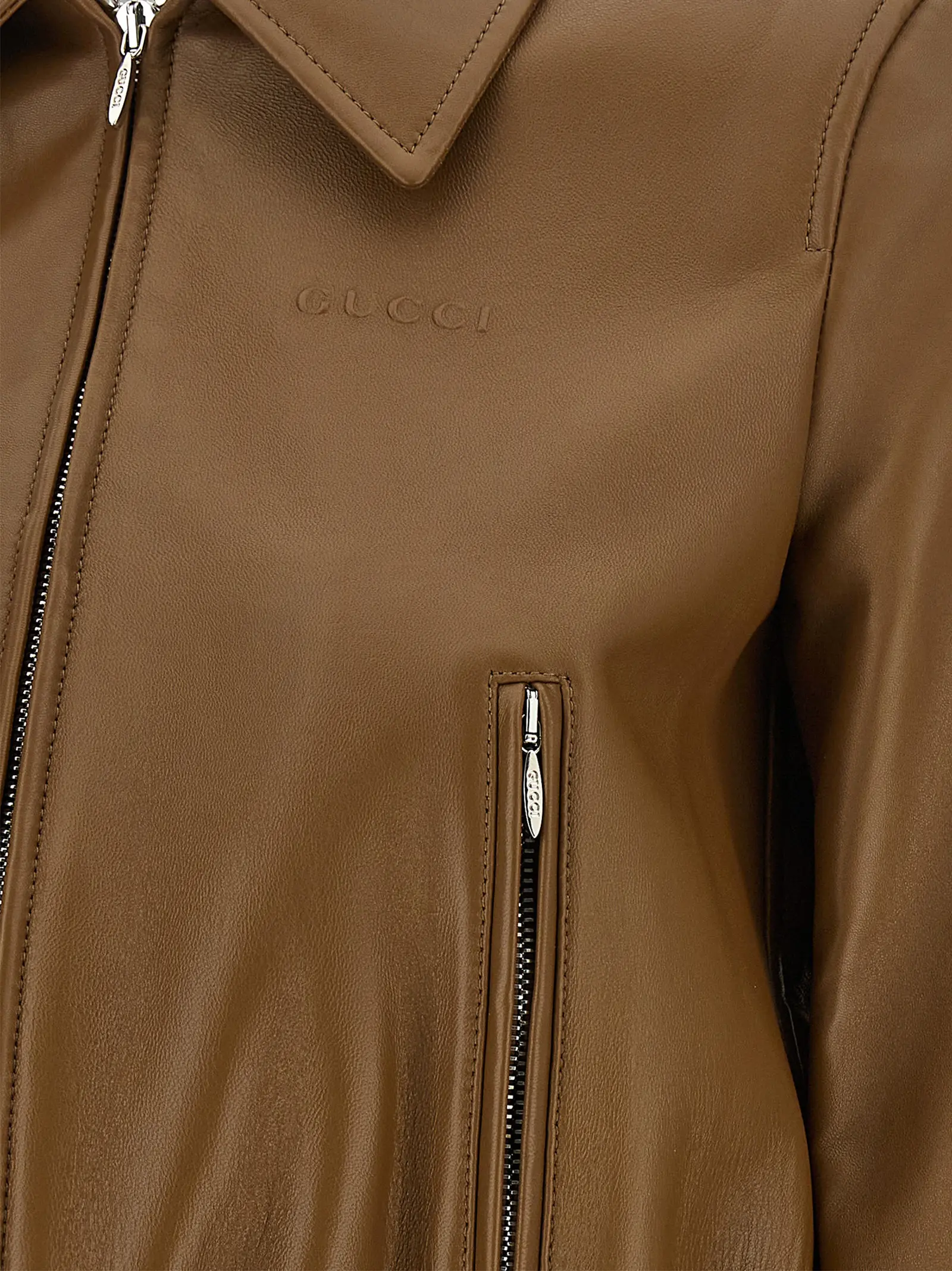 Leather Jacket Gucci