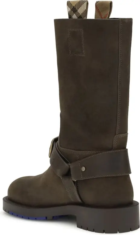 Boots Burberry Brown Calf Leather