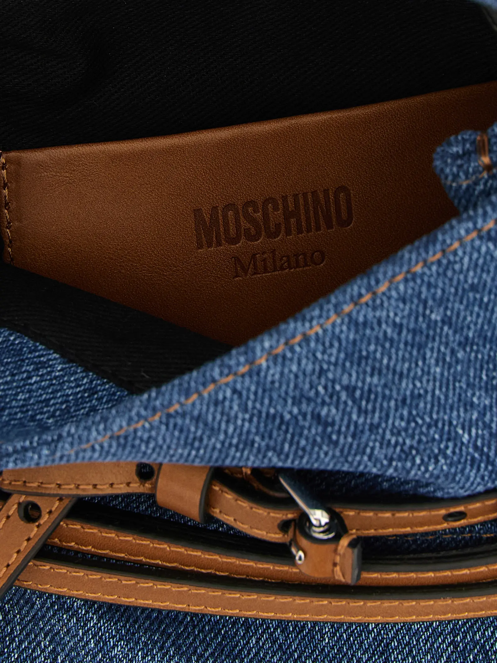 Handbag Moschino Tie Me