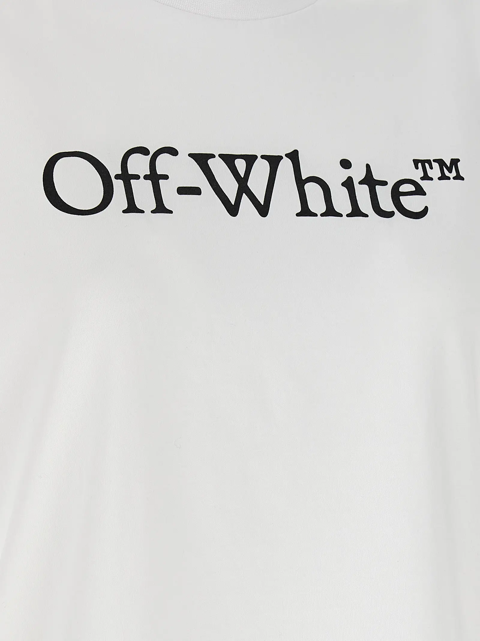 T-Shirt Off-White Big Logo Bookish