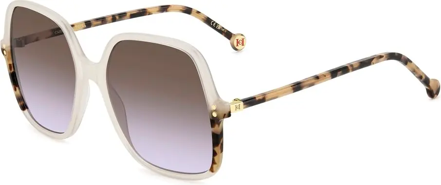 Sunglasses Carolina Herrera Beige Acetate