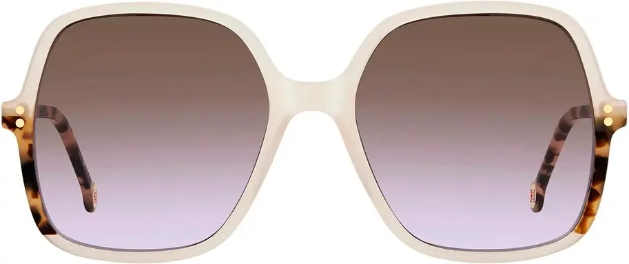 Sunglasses Carolina Herrera Beige Acetate