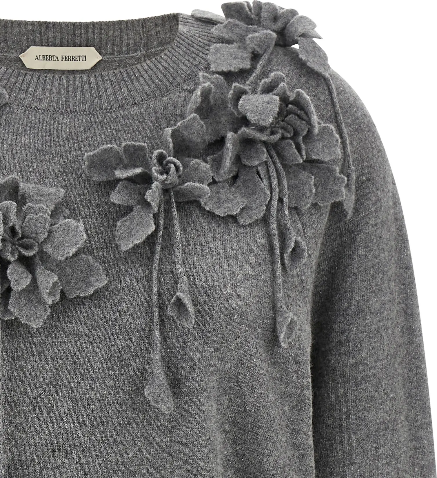 Кардиган Alberta Ferretti серый