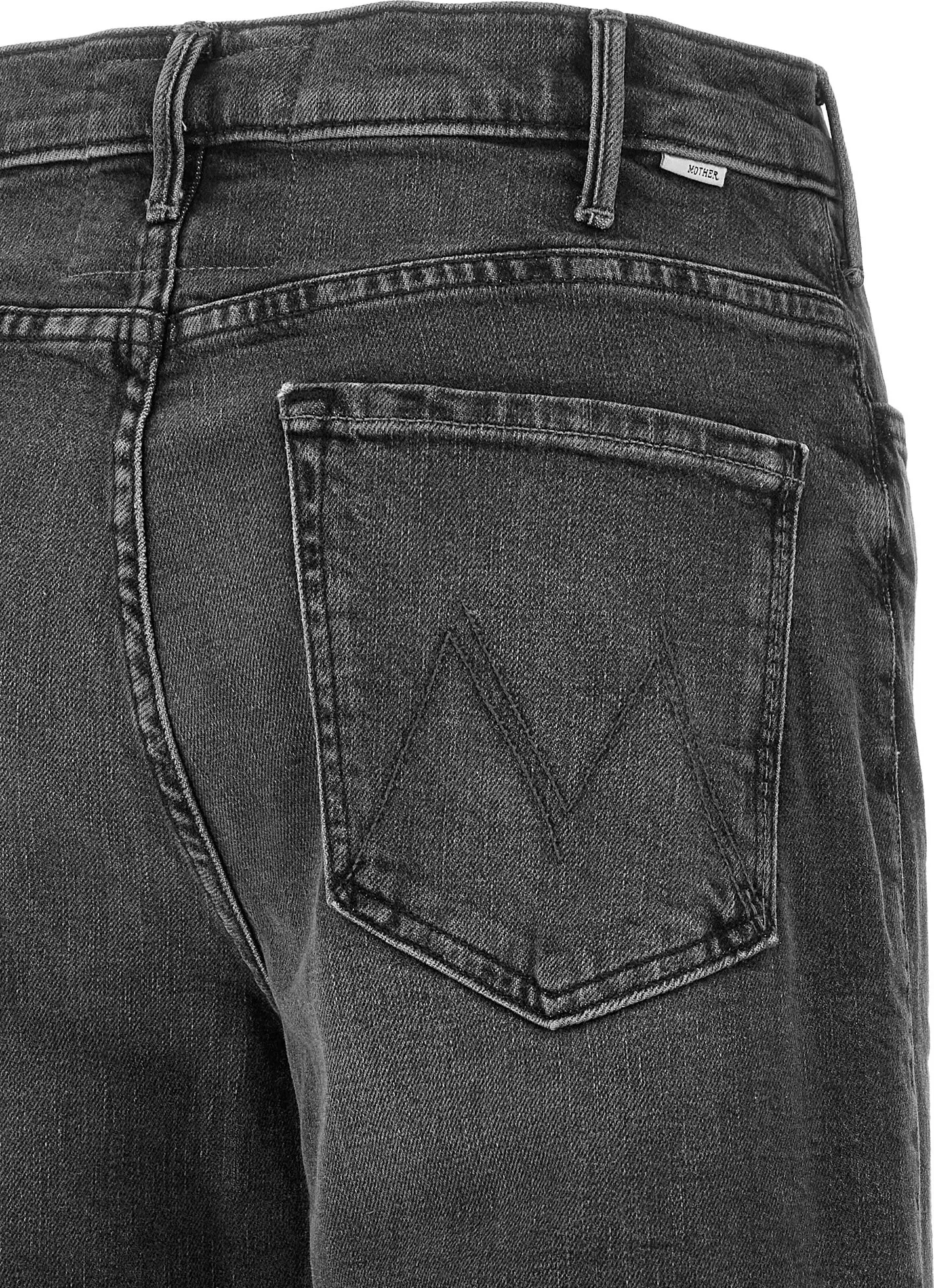 Jeans Mother Denim The Hustler Roller Sneak