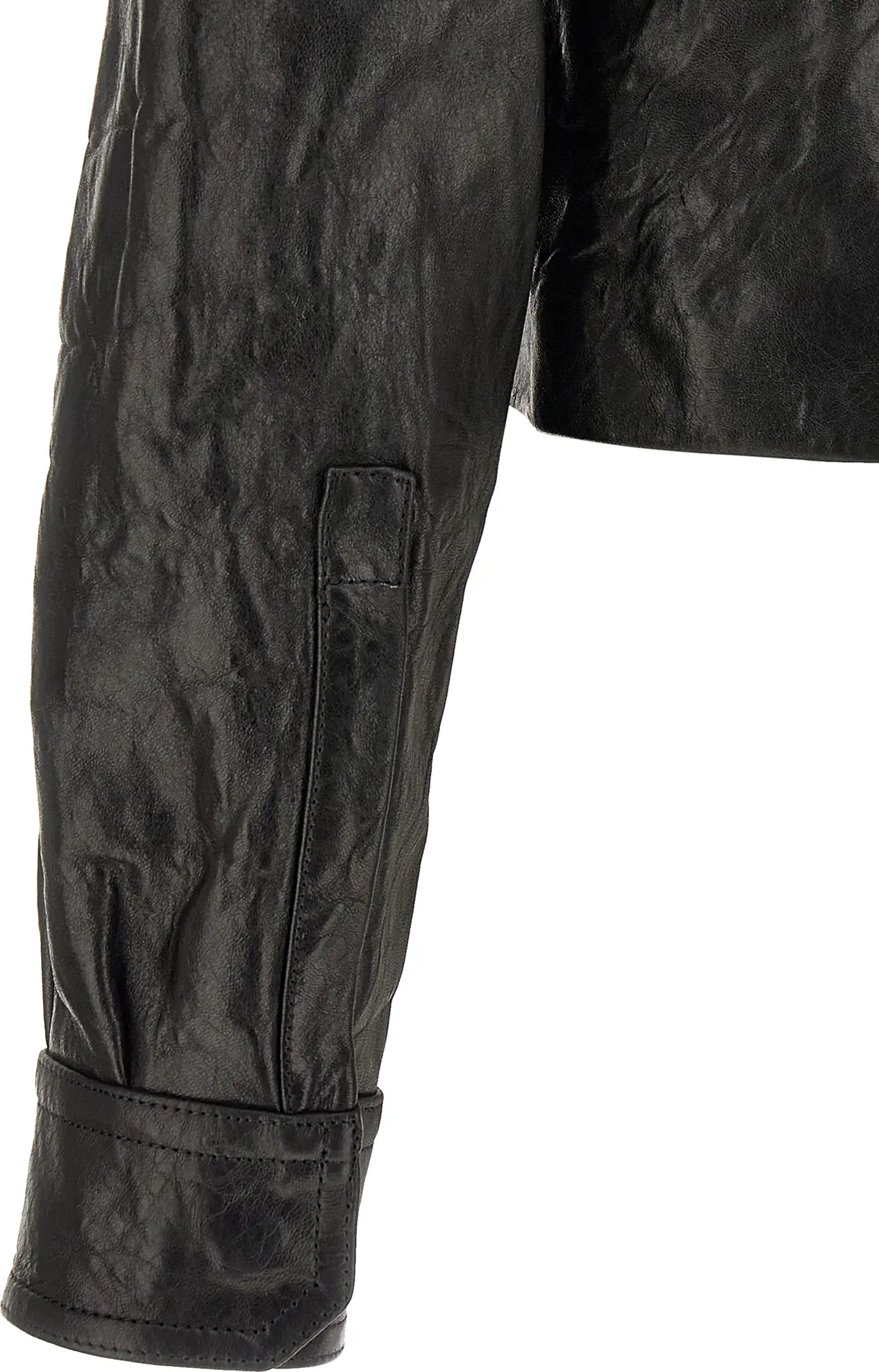 Кожаная куртка Rick Owens