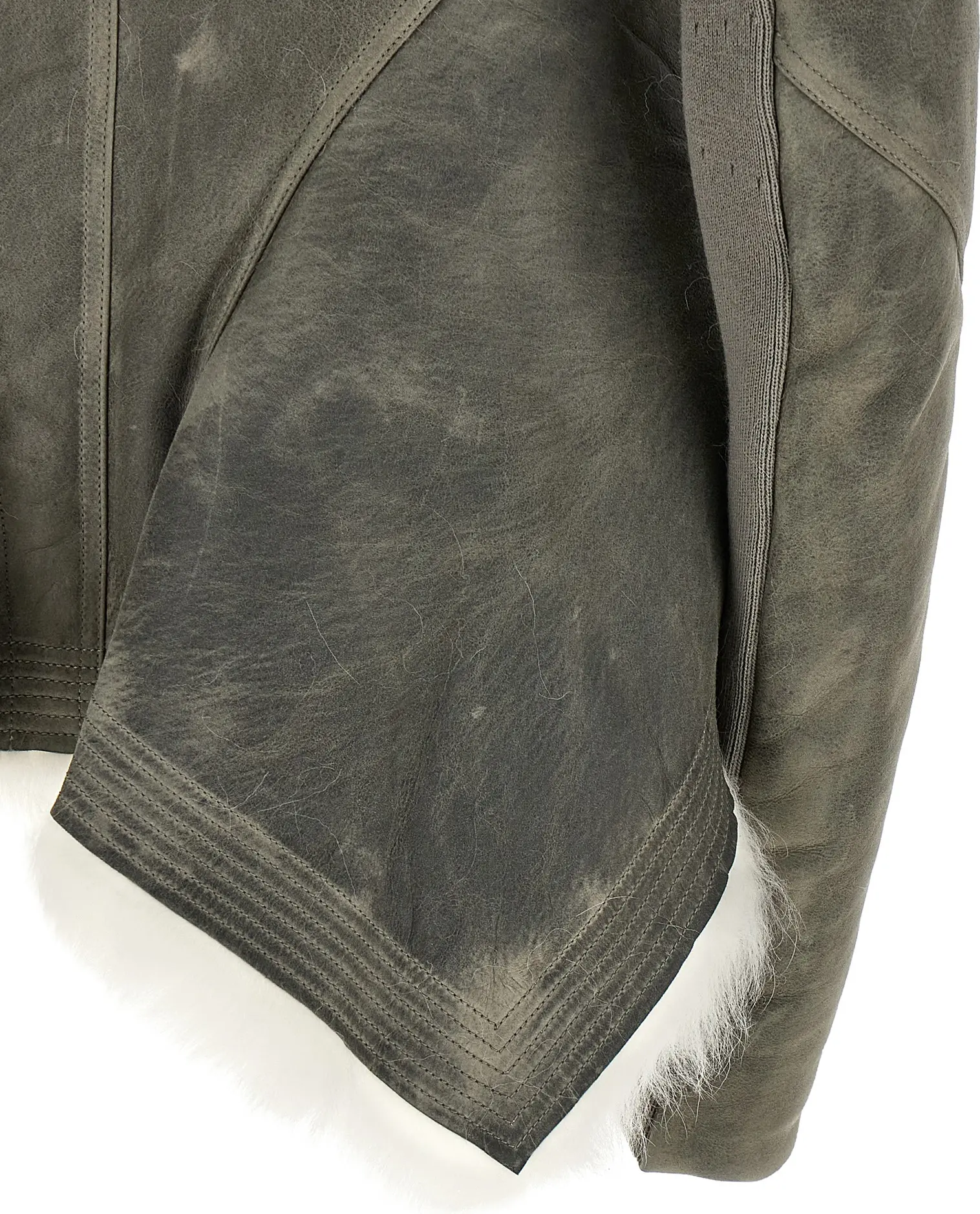 Leather Jacket Rick Owens Naska