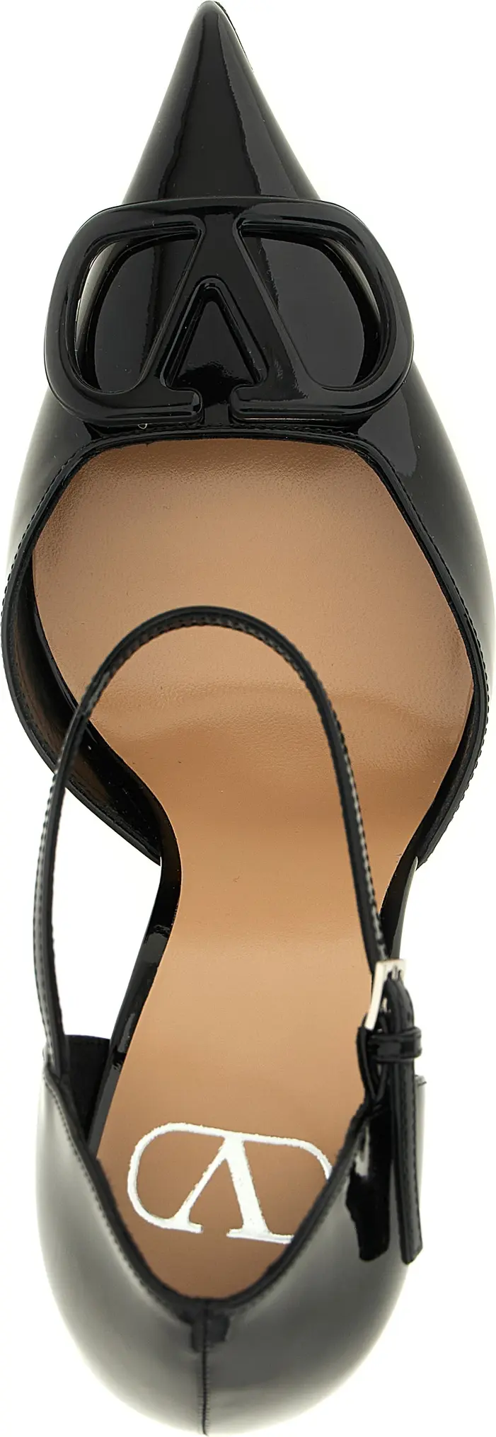 Valentino Garavani D'Orsay baland poshnali tuflilar