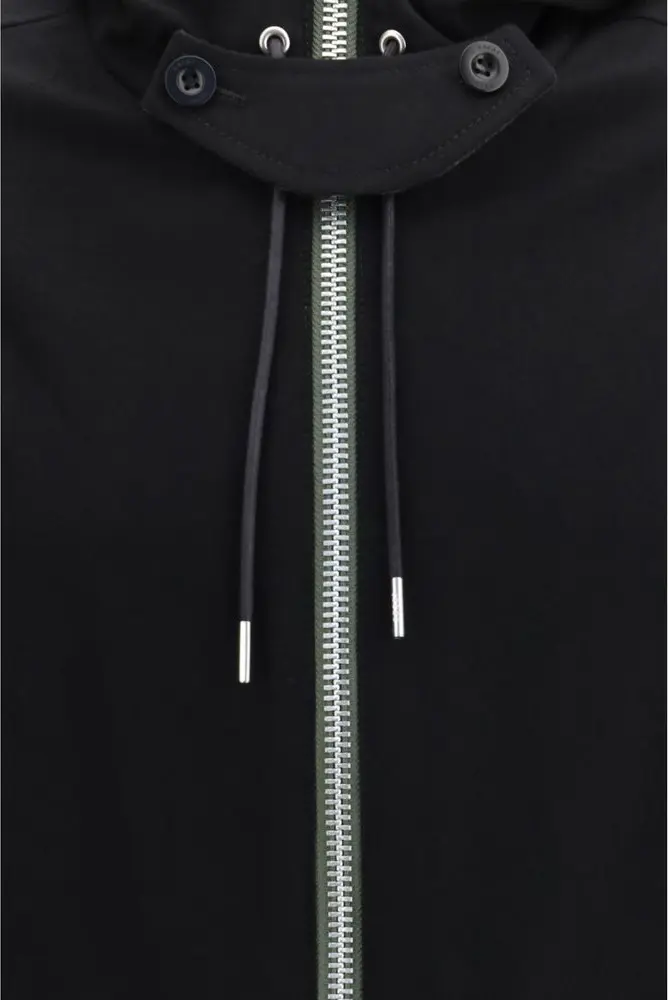 Свитшот Sacai Black Wool Oves Aries