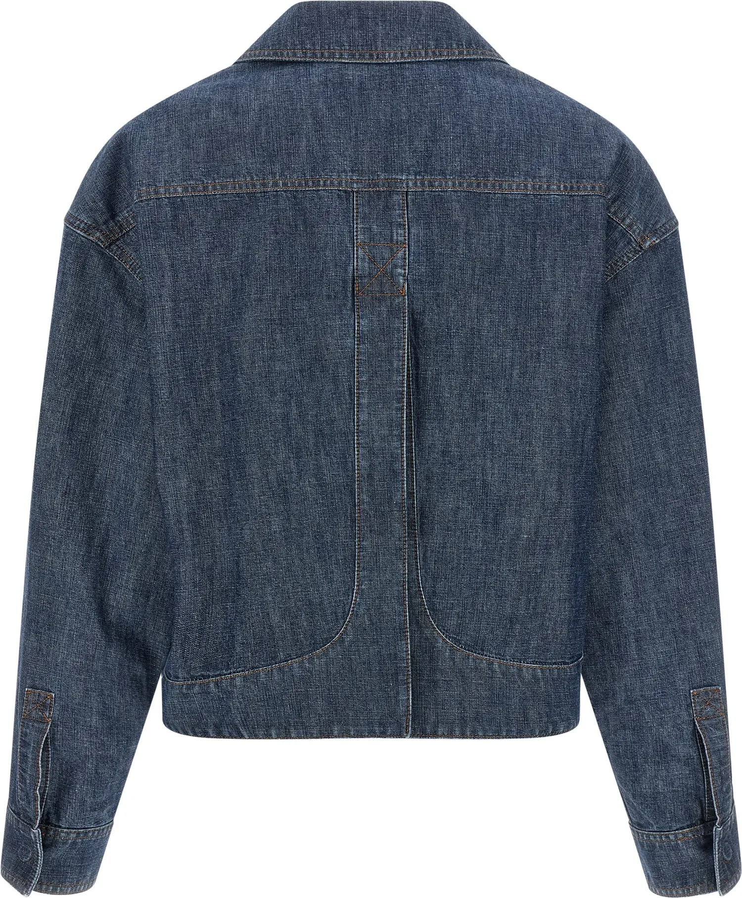 Jacket Fendi Blue Cotton