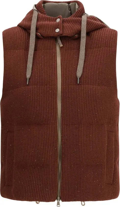 Down Vest Brunello Cucinelli