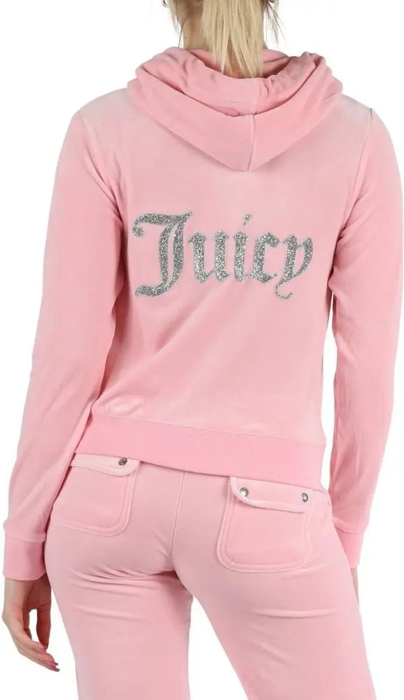 Pink Polyester Sweatshirt Juicy Couture