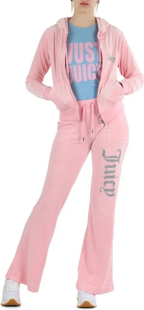Pink Polyester Sweatshirt Juicy Couture