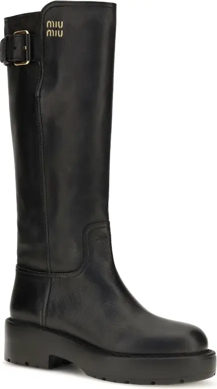 Flat Boots Miu Miu