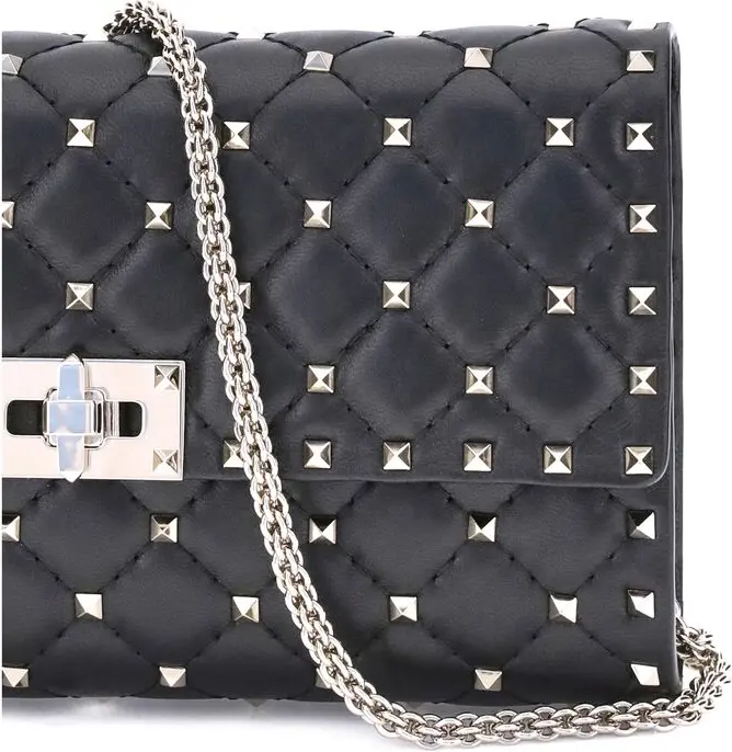 Valentino Garavani Rockstud Spike yelkadan osiladigan sumka