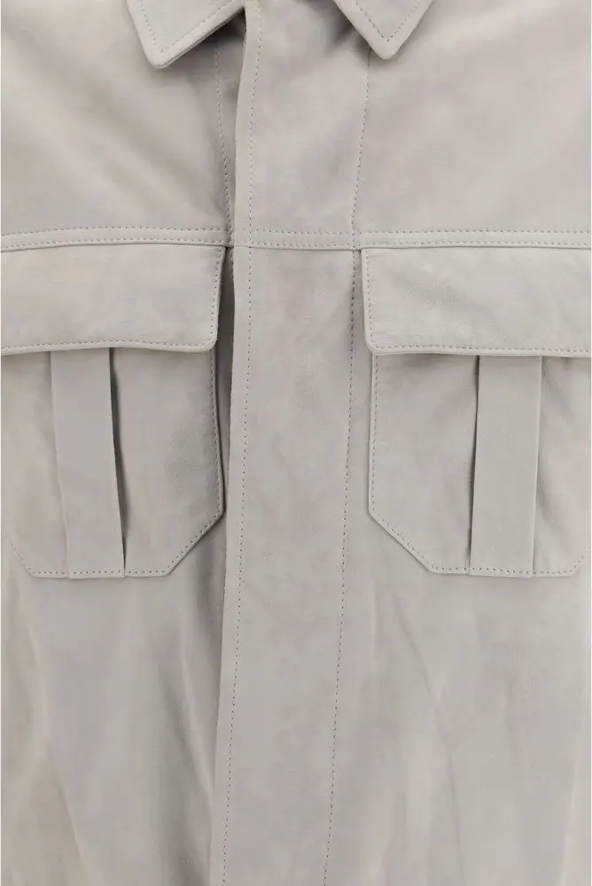 Leather Jacket Brunello Cucinelli