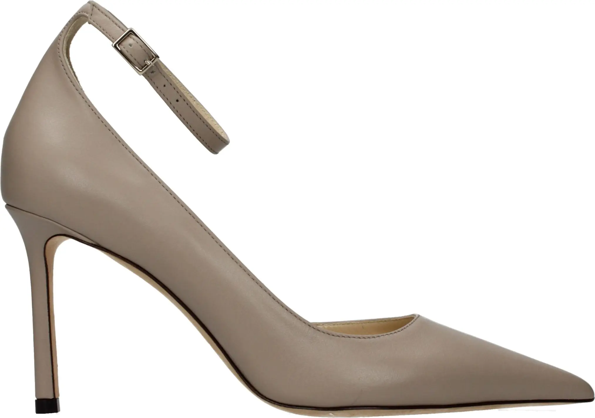 Sandal Jimmy Choo Gray Leather High Heel Pumps