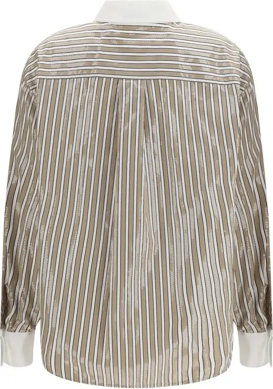 Shirt Brunello Cucinelli Dazzling Stripes