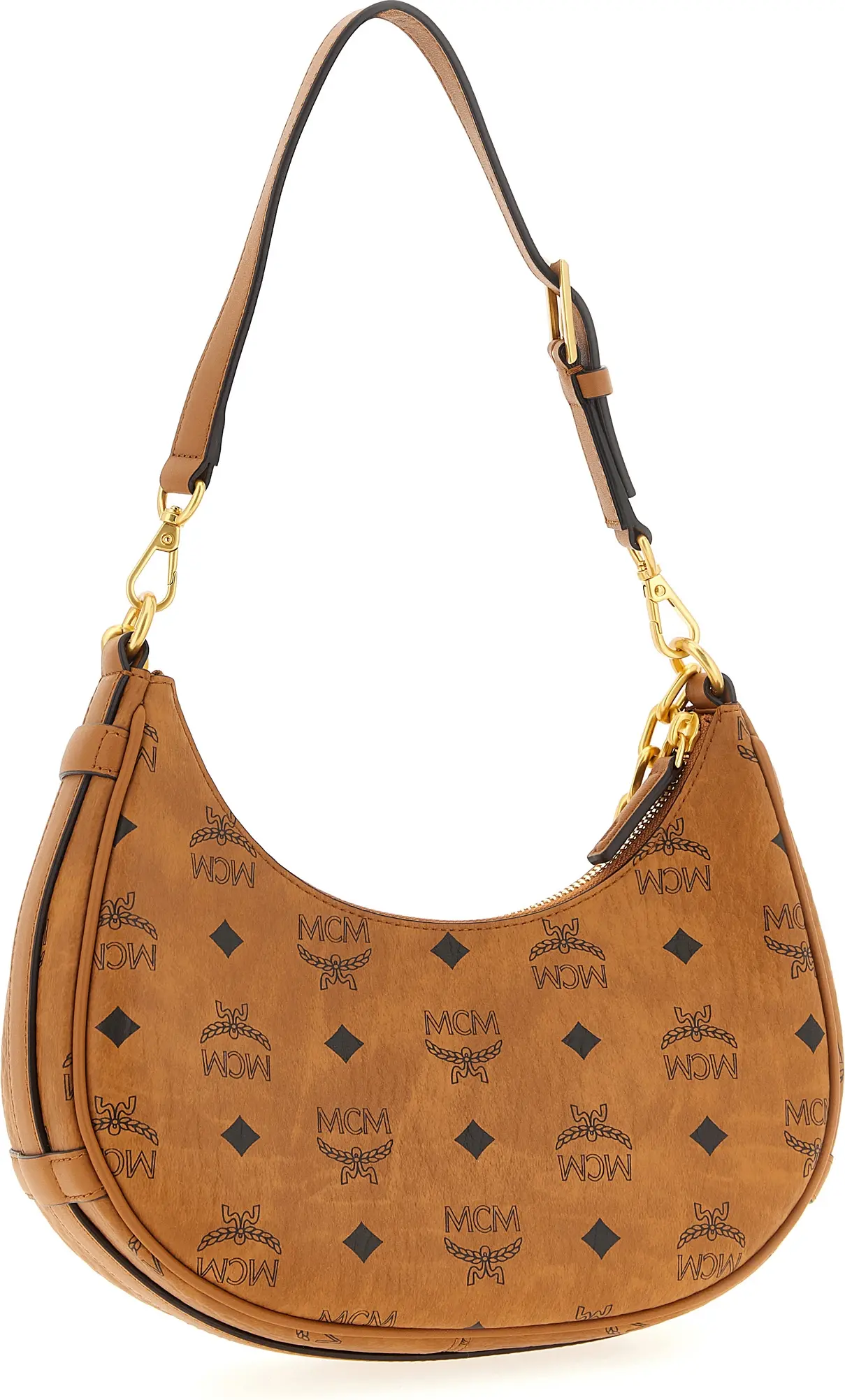 Сумка на плечо MCM Aren Crescent Hobo
